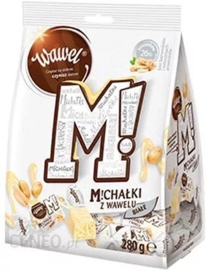 michalki truffle in white chocolate wawel